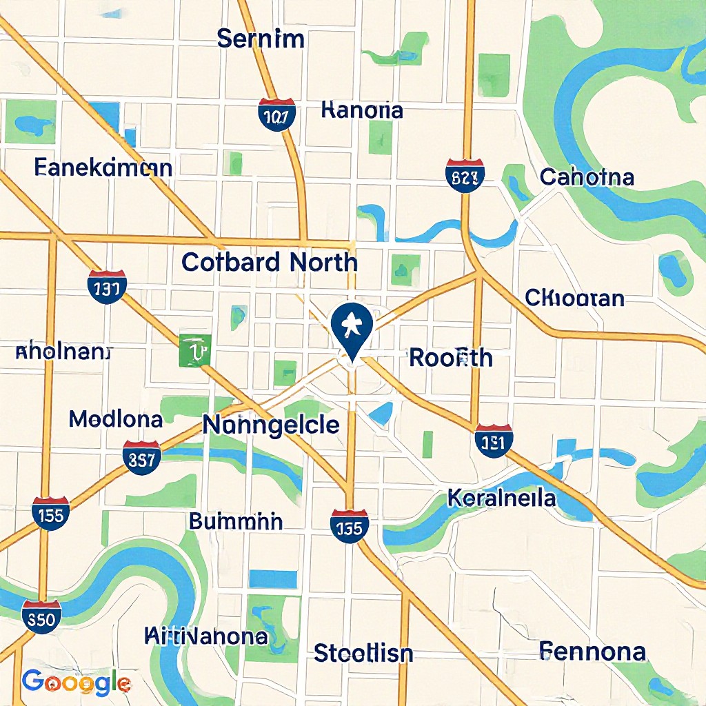 Coburg North service area map