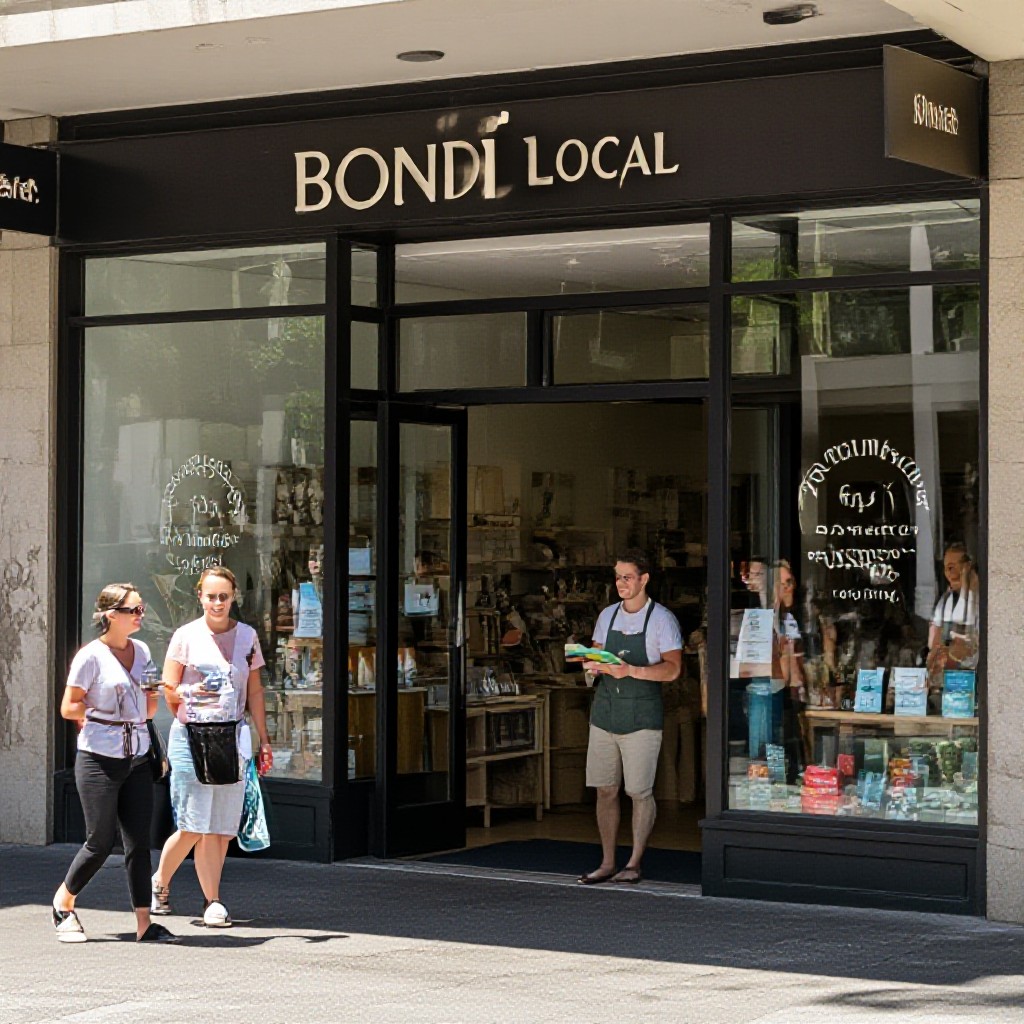 Bondi local business storefront