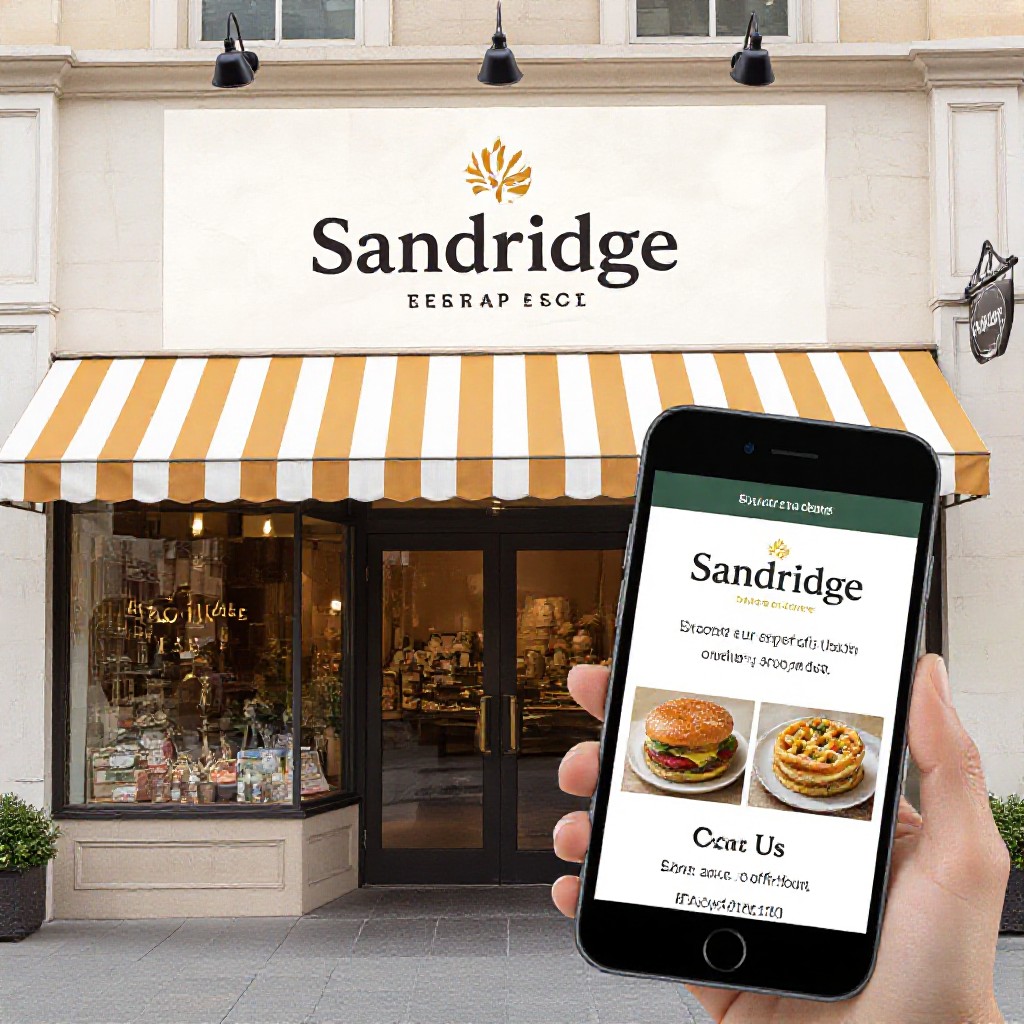 Sandridge cafe website