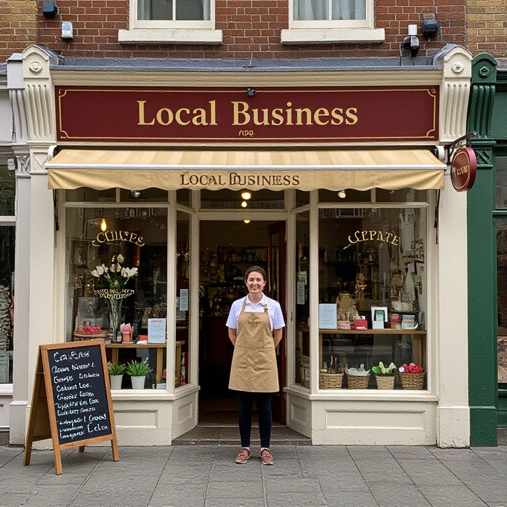 Regent West local business website example