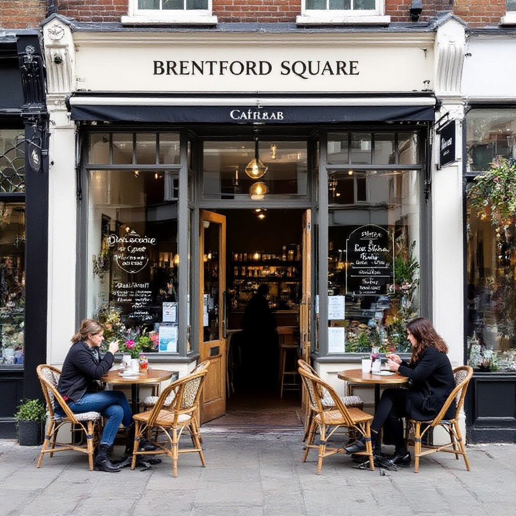 Brentford Square cafe website example