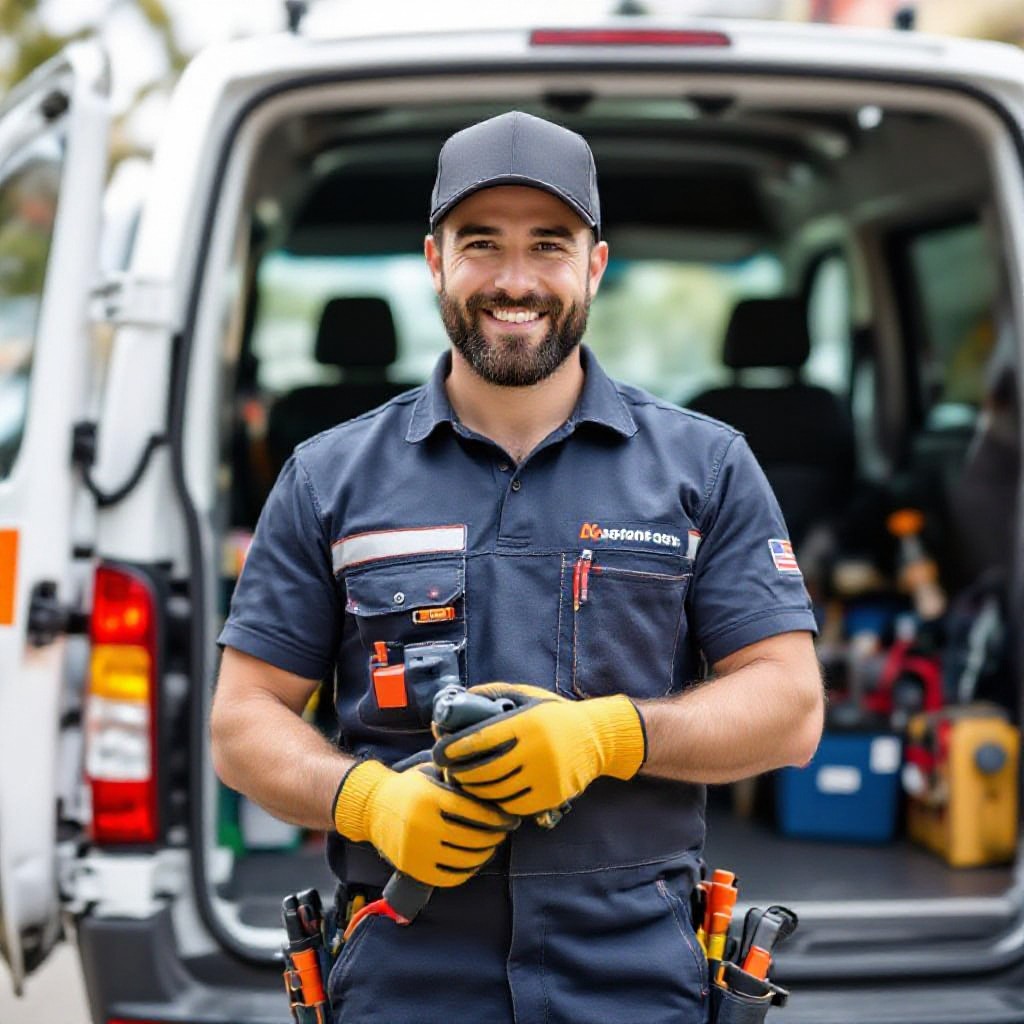 Electrician portrait