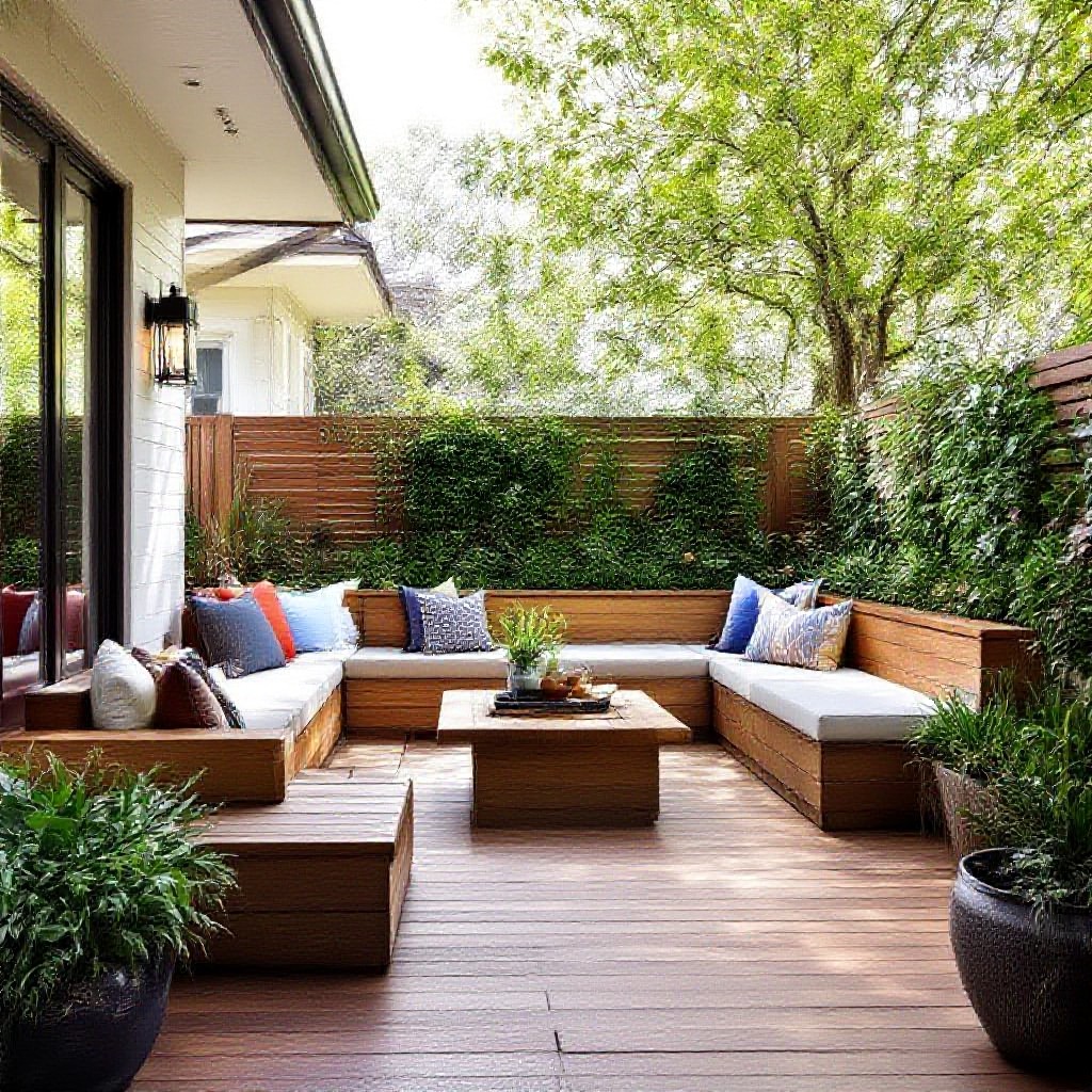 timber deck patio