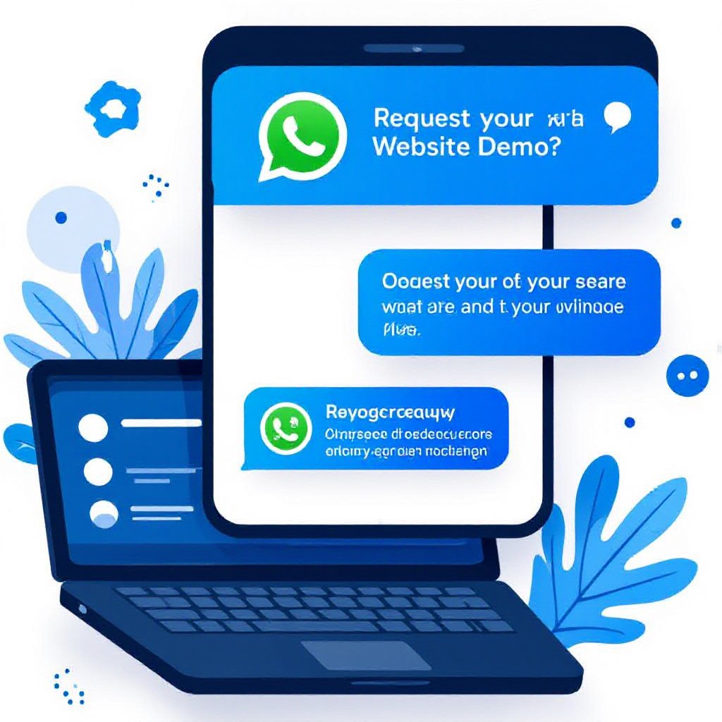 WhatsApp demo request