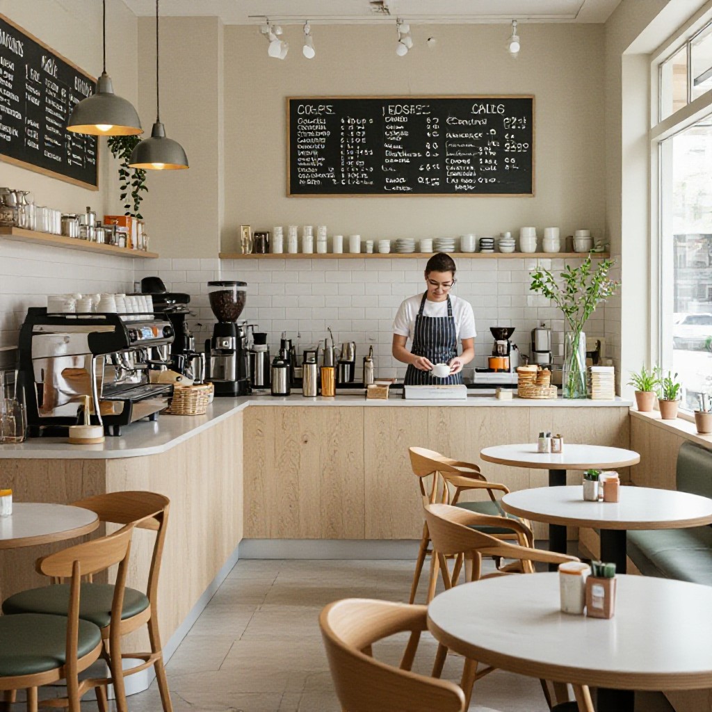 Burnley cafe interior