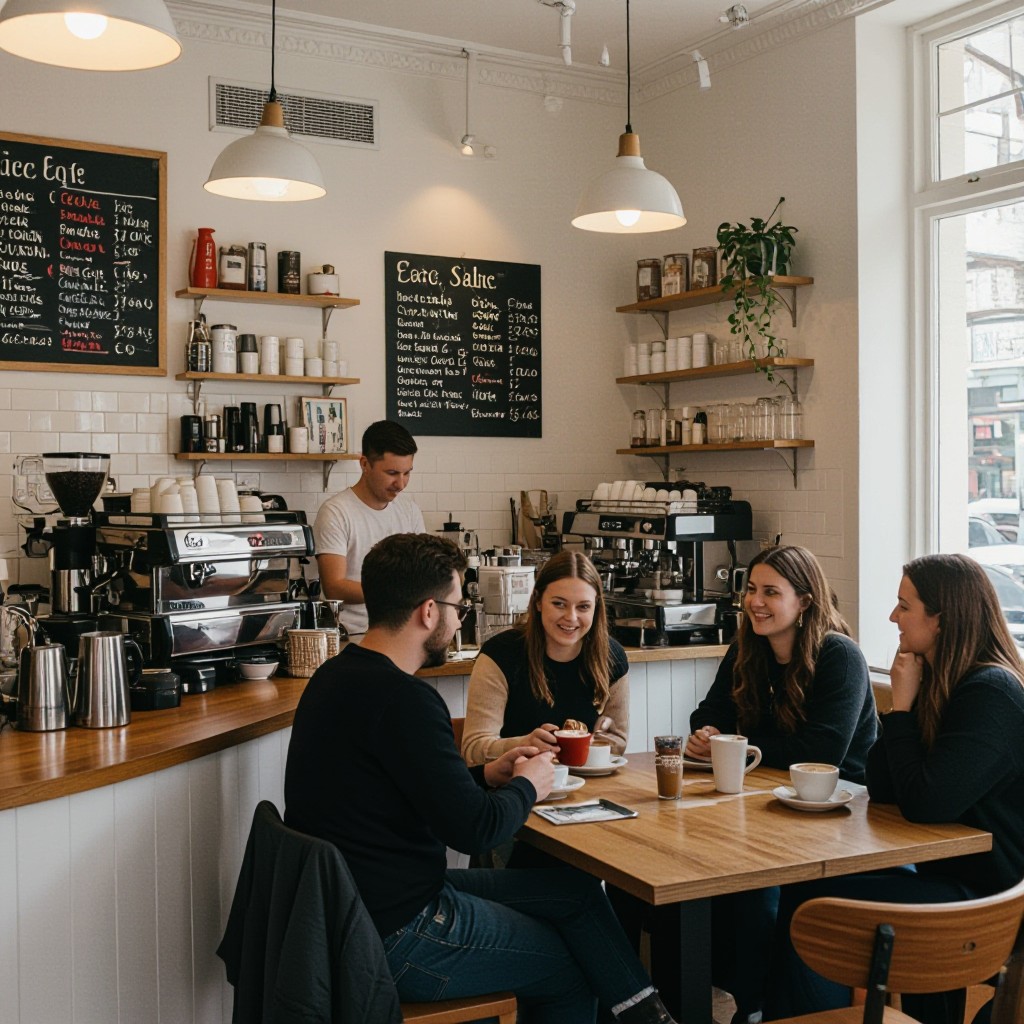 Brighton cafe interior