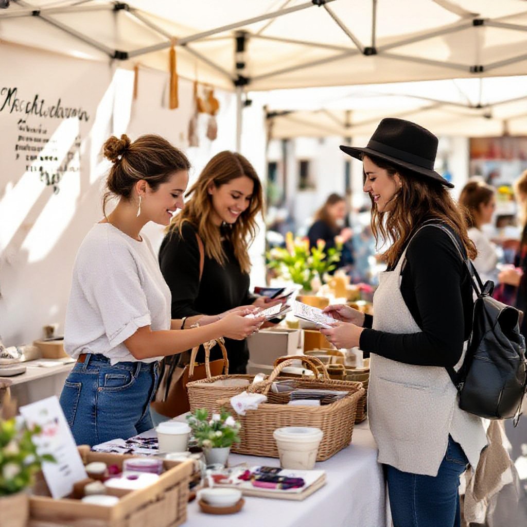Yarraville market stall