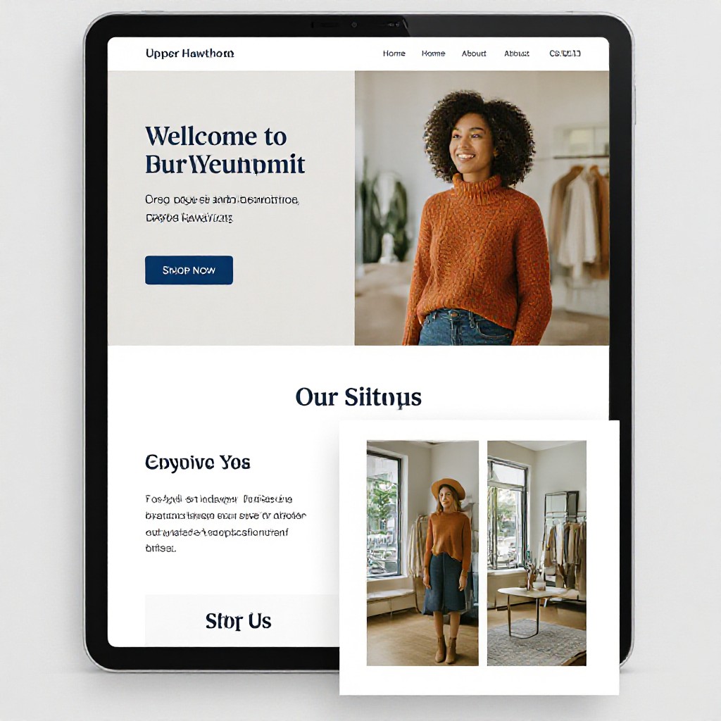 Retail website example