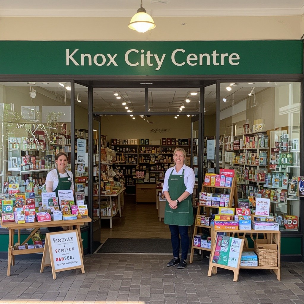 Knox City Centre small business storefront