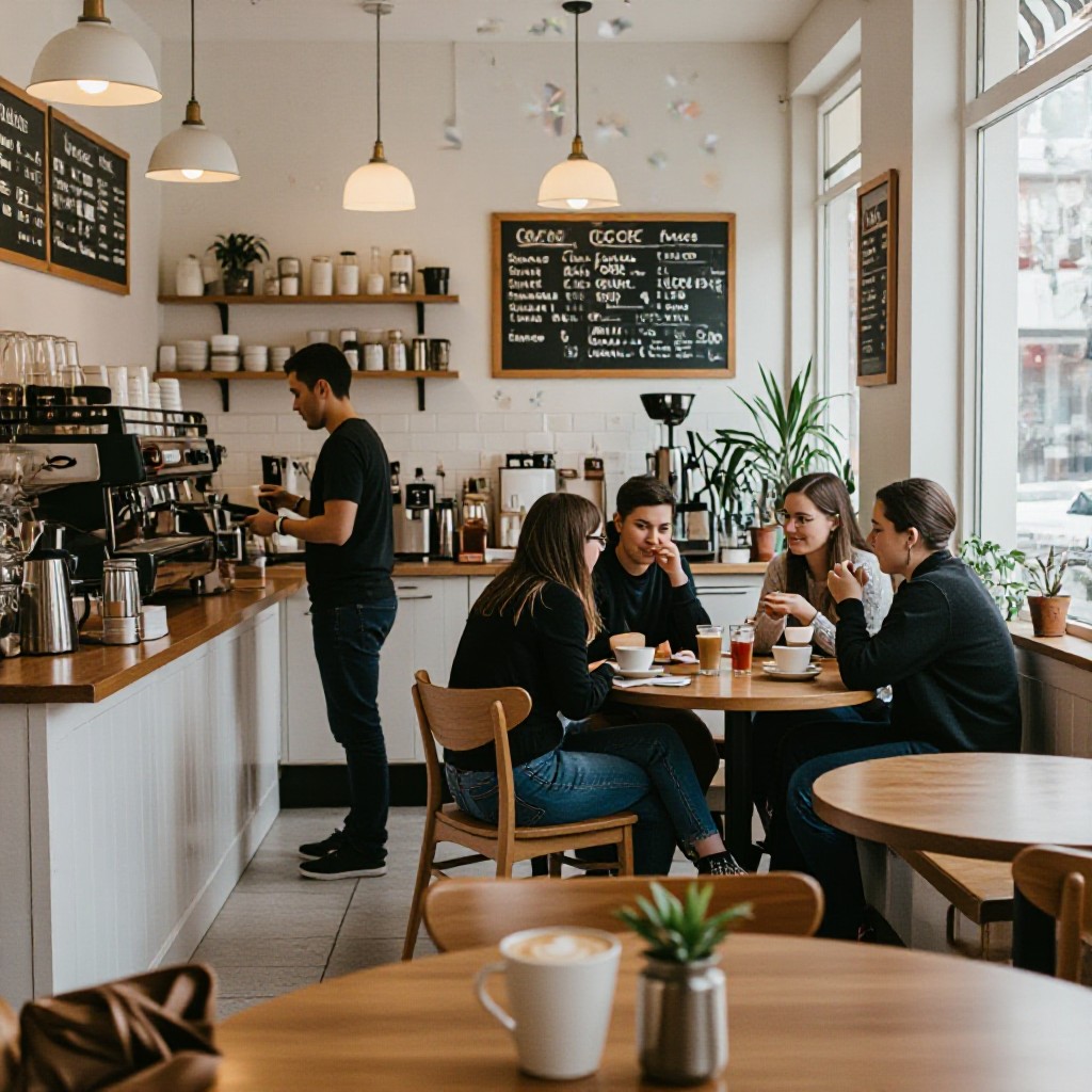 Southbank café website example