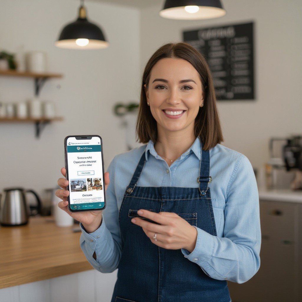 Upwey business website preview