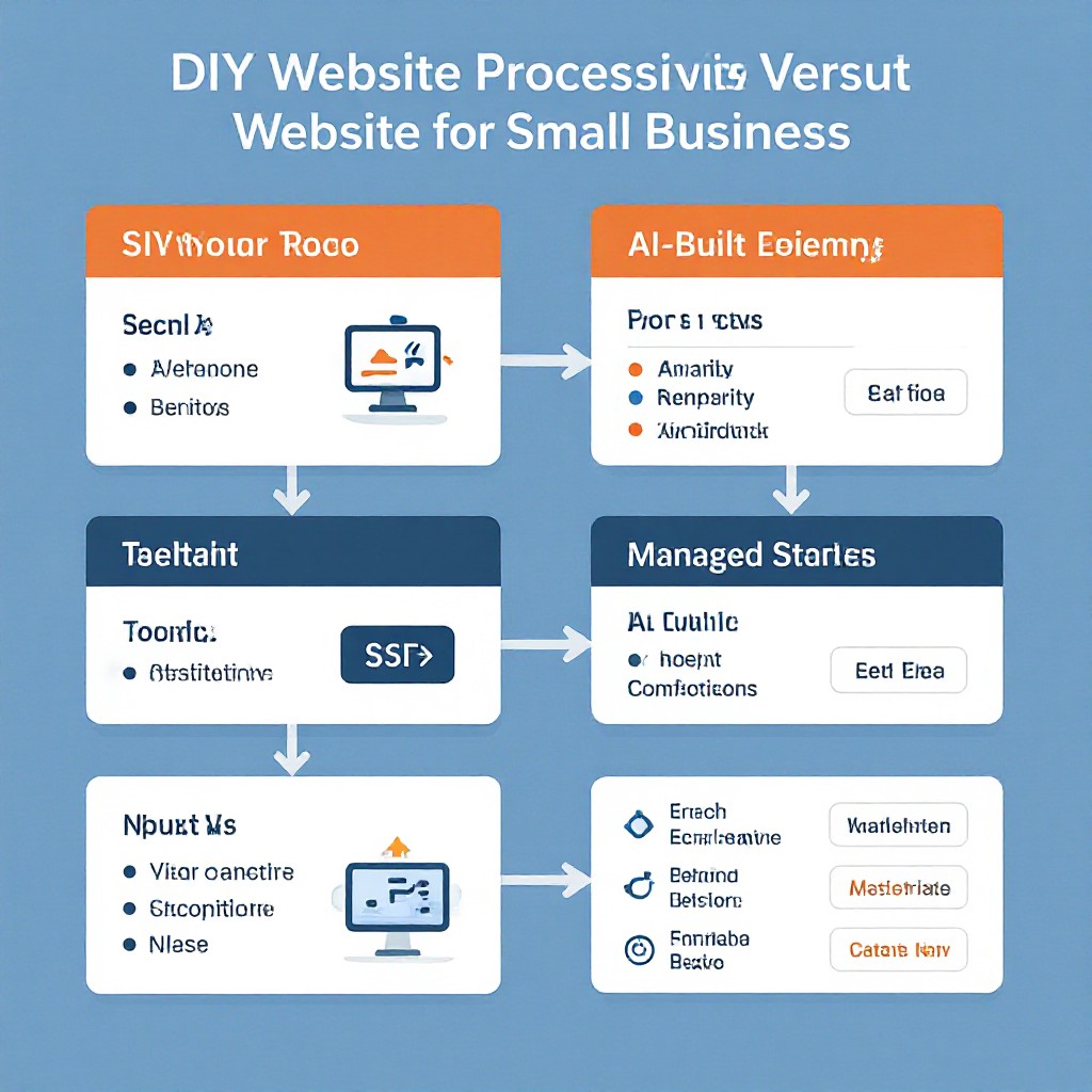 DIY vs managed website comparison