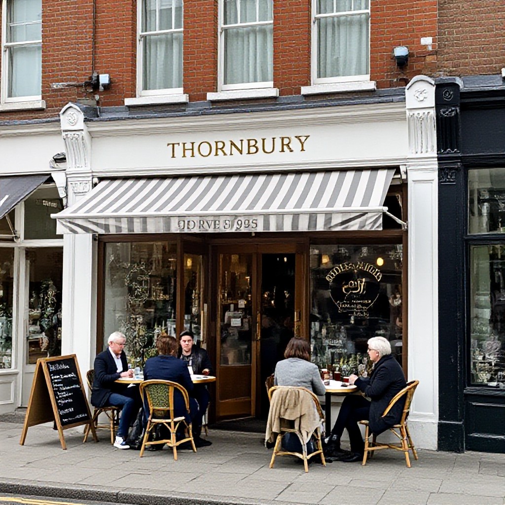 Thornbury cafe outside