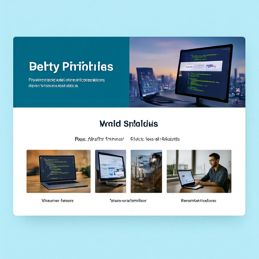 web developer portfolio