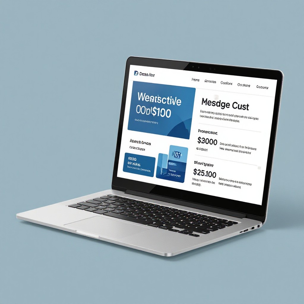 website cost graphic