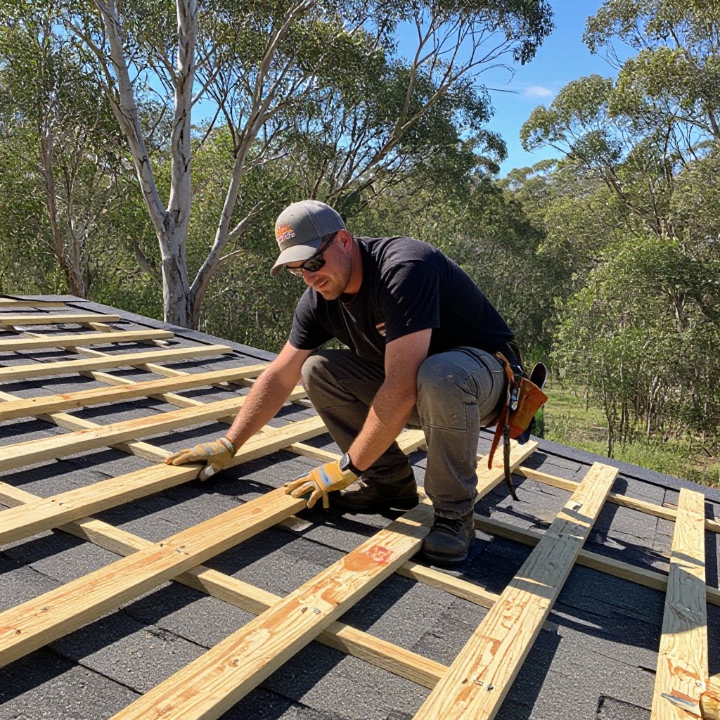 Local tradesperson Menzies Creek