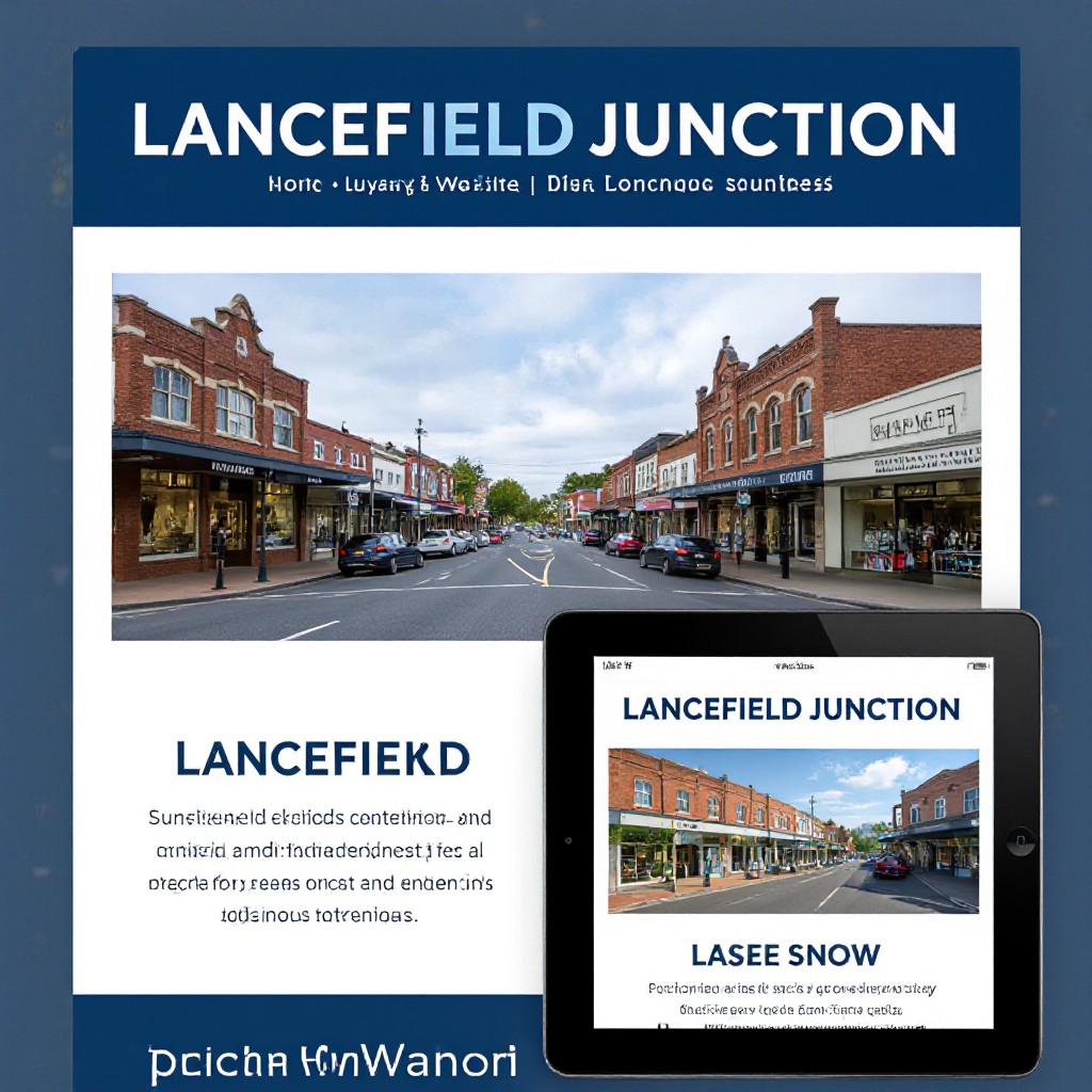 Lancefield Junction main street