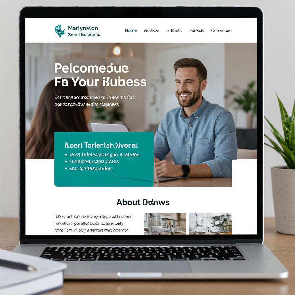 Merlynston local business website preview