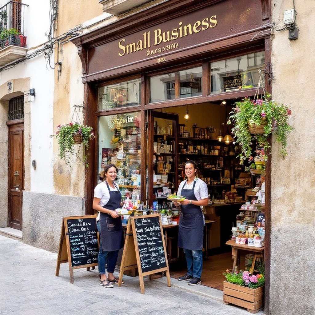 Seville small business website example