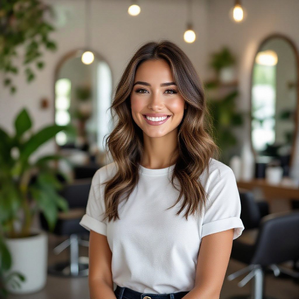 Salon website example