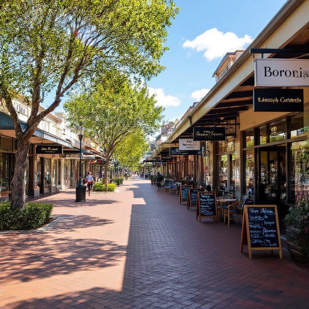 Boronia local high street