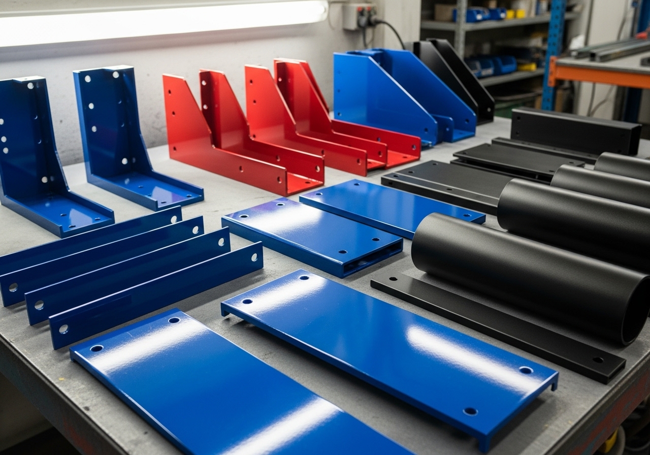 industrial powder coated parts