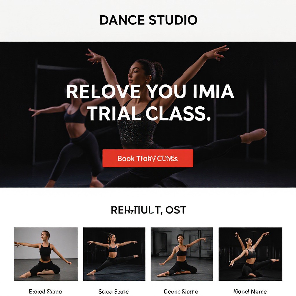 Studio homepage preview