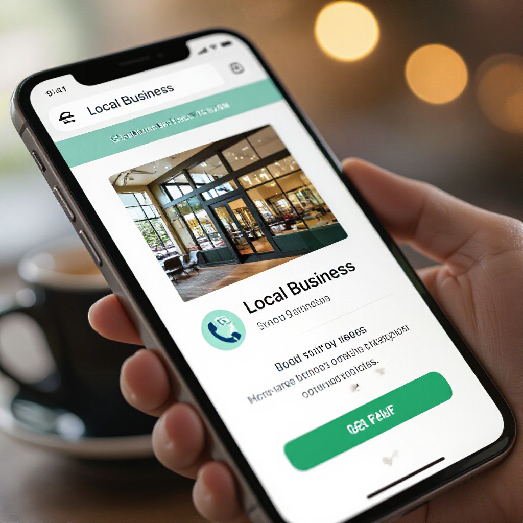 Mobile website call button