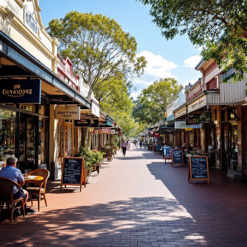 Diamond Creek main street