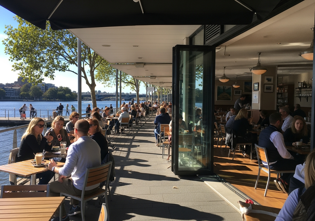 Southbank cafe