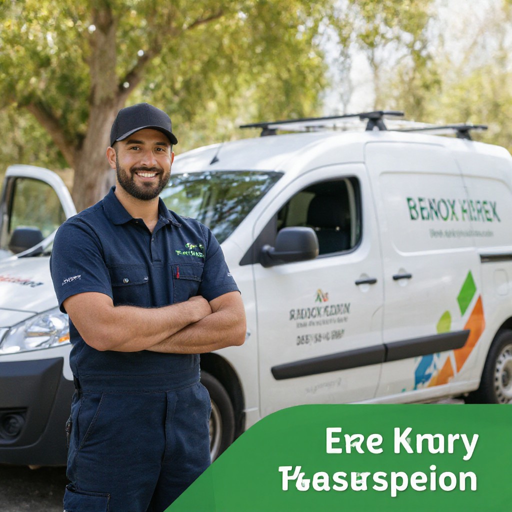 Local tradesperson in Knox Park