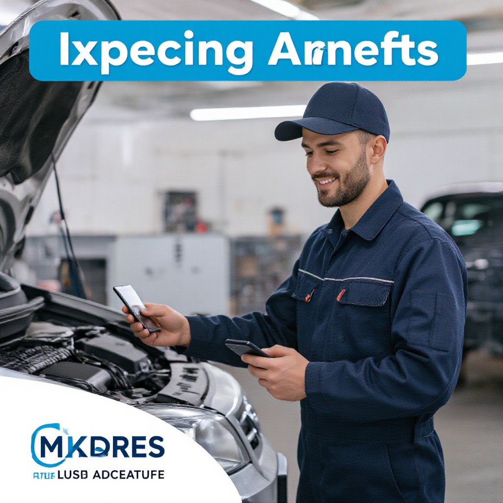 mechanic and mobile-friendly website mockup