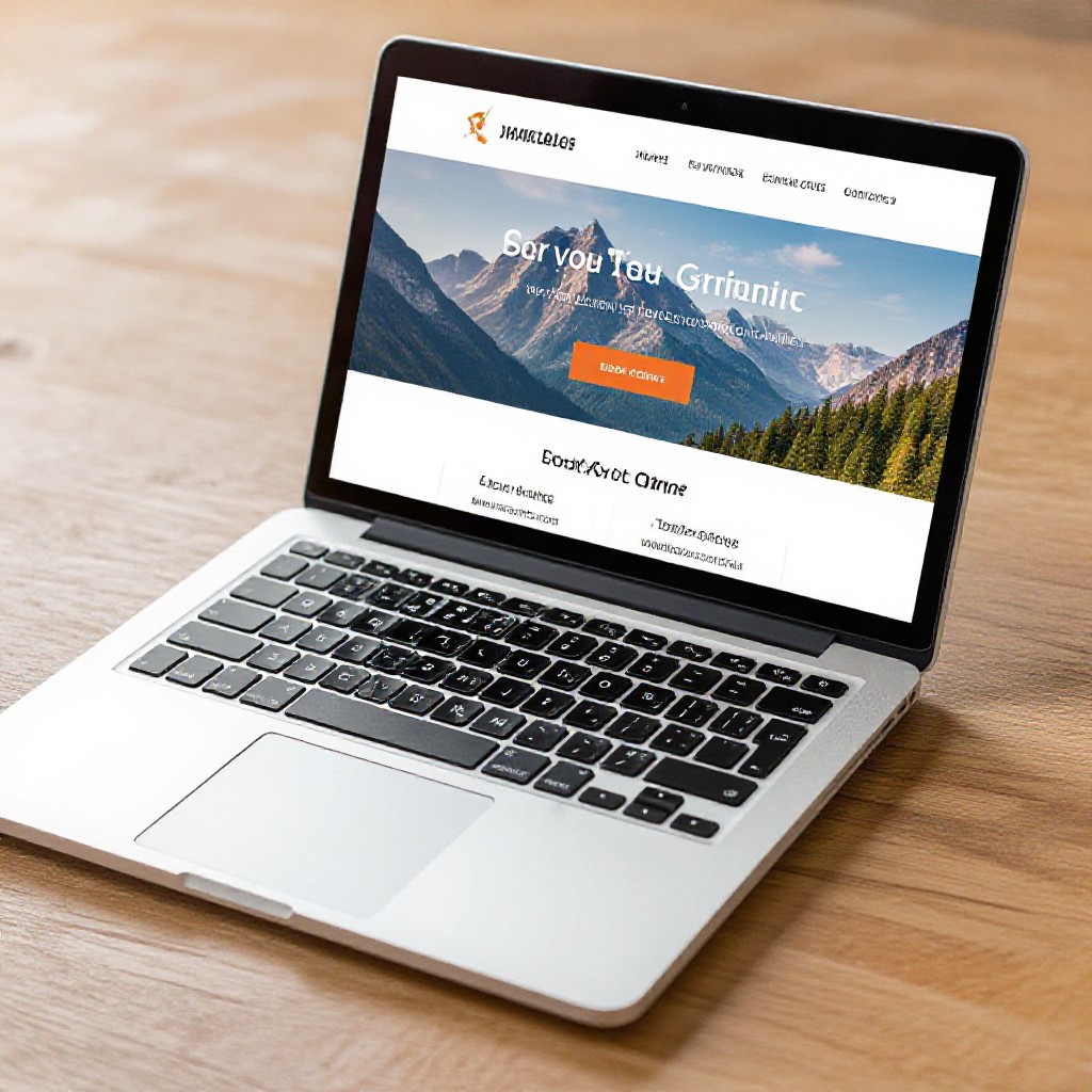 Free web design template preview