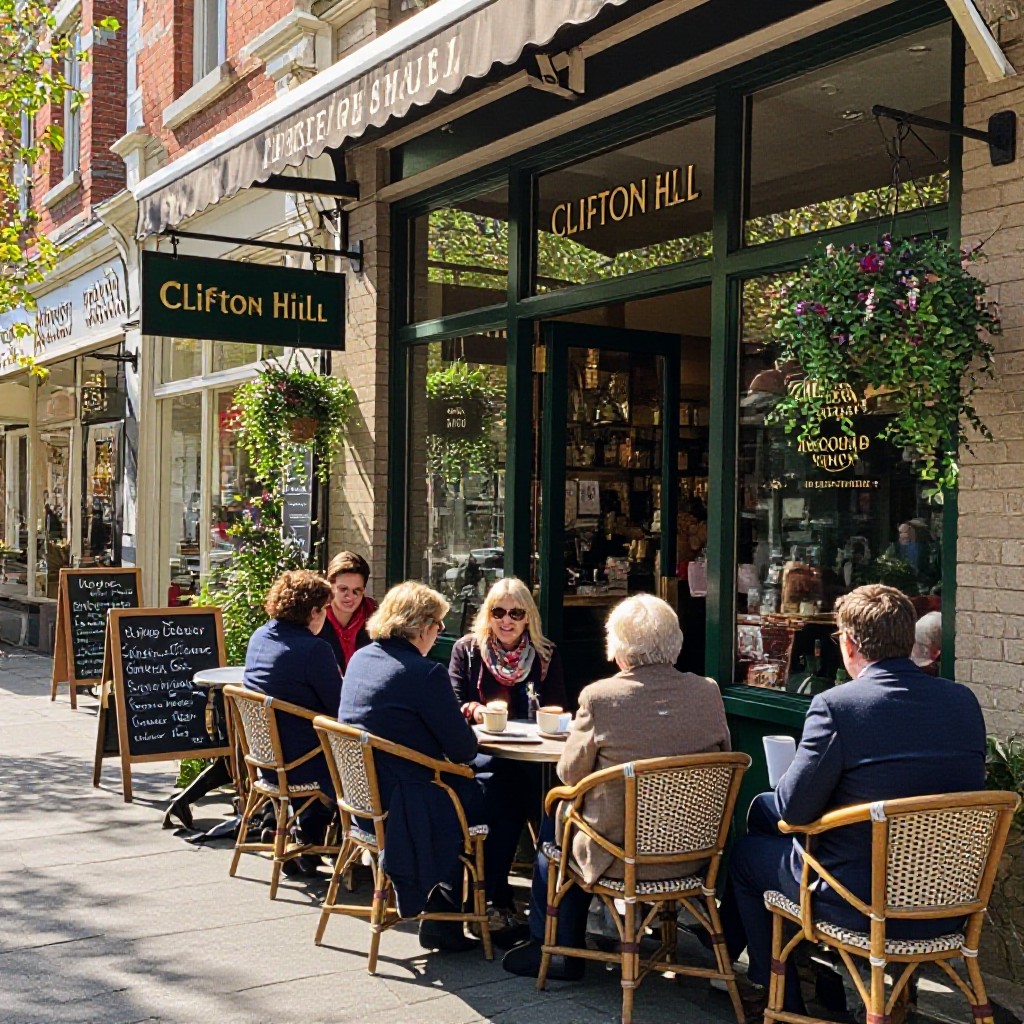 Clifton Hill cafe website example