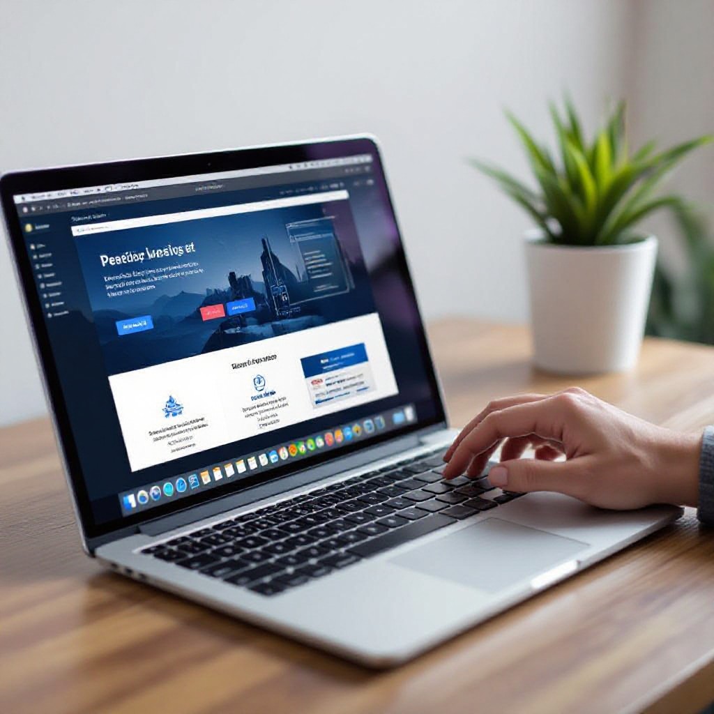 freelance web designer working