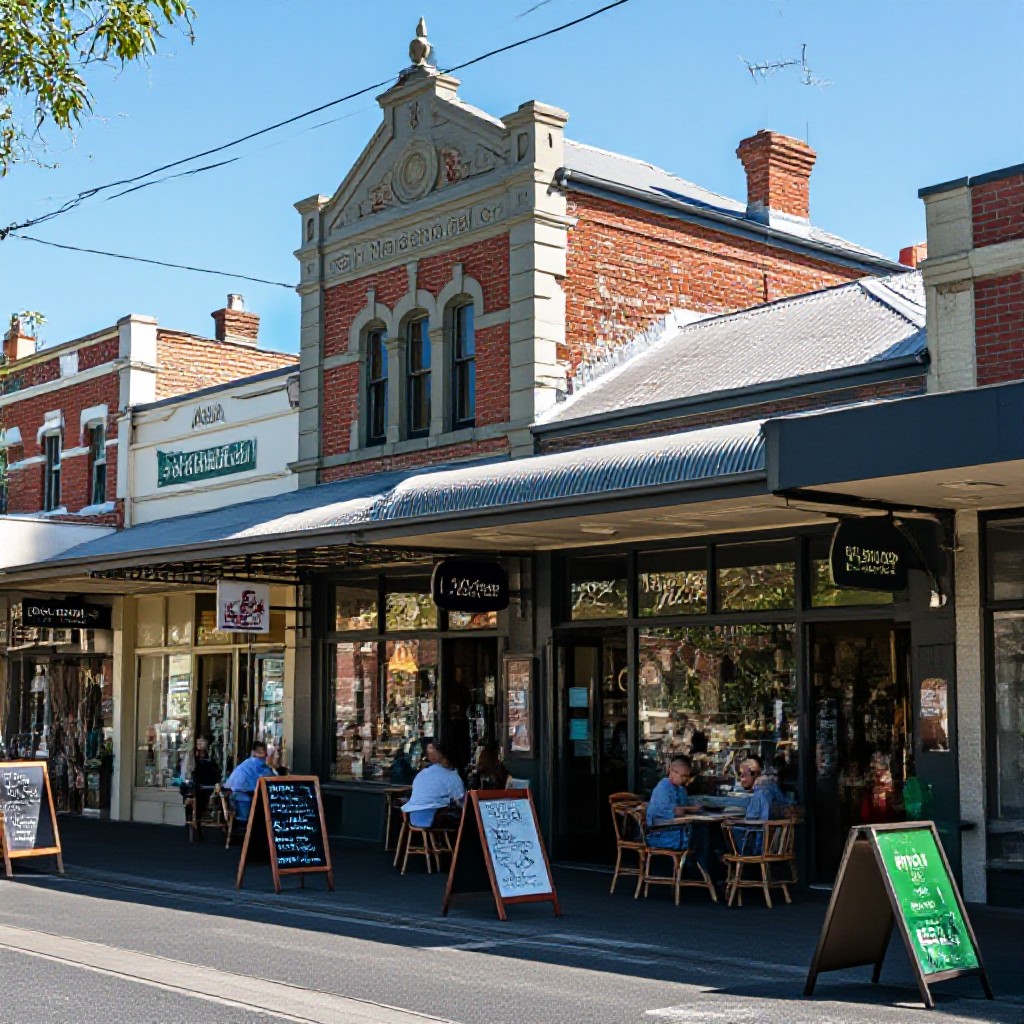 South Melbourne streetscape
