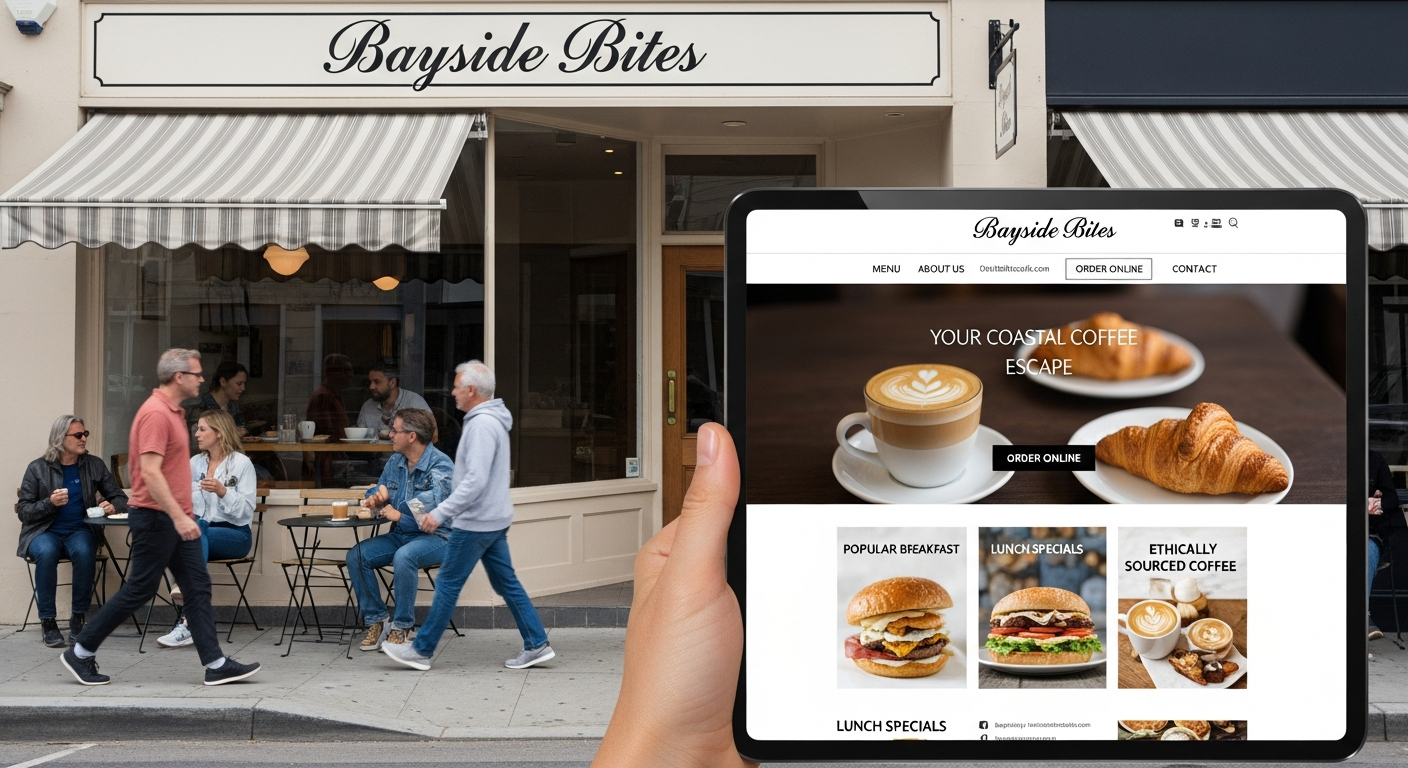 Bayside business and website