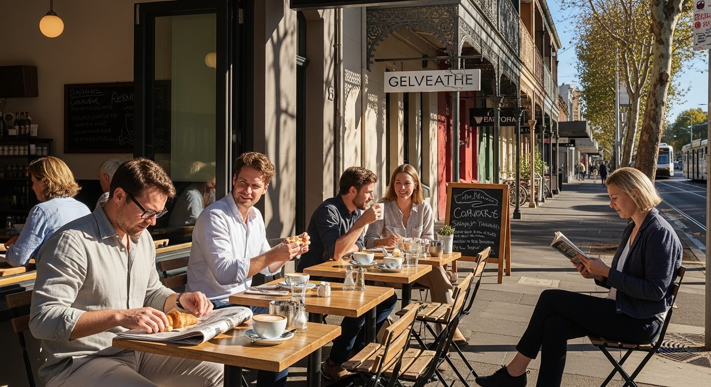 Carlton cafe street view