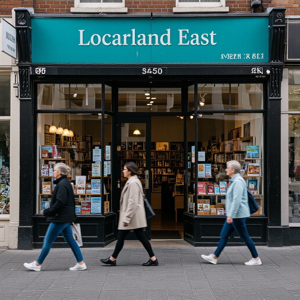 Local Moreland East business website on mobile and desktop