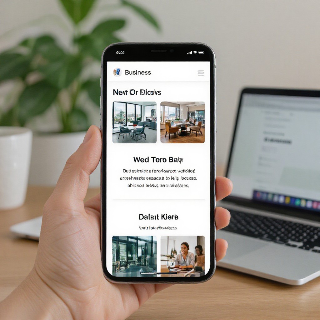 Free website preview on phone and laptop