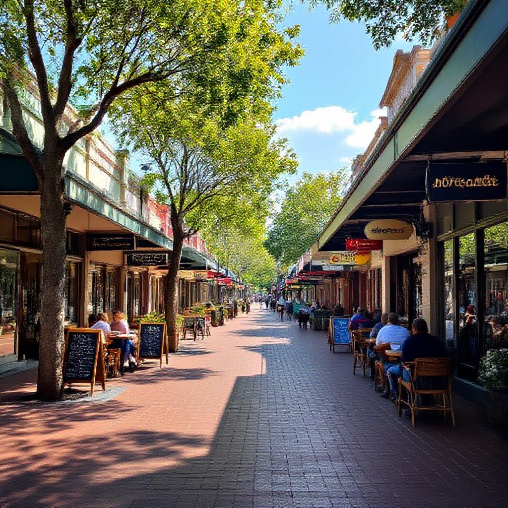 Moonee Ponds main street