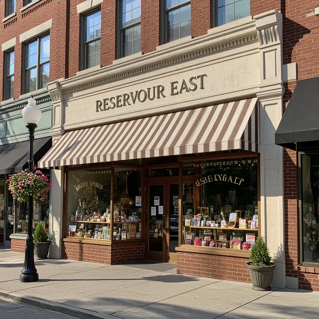 Reservoir East local business storefront