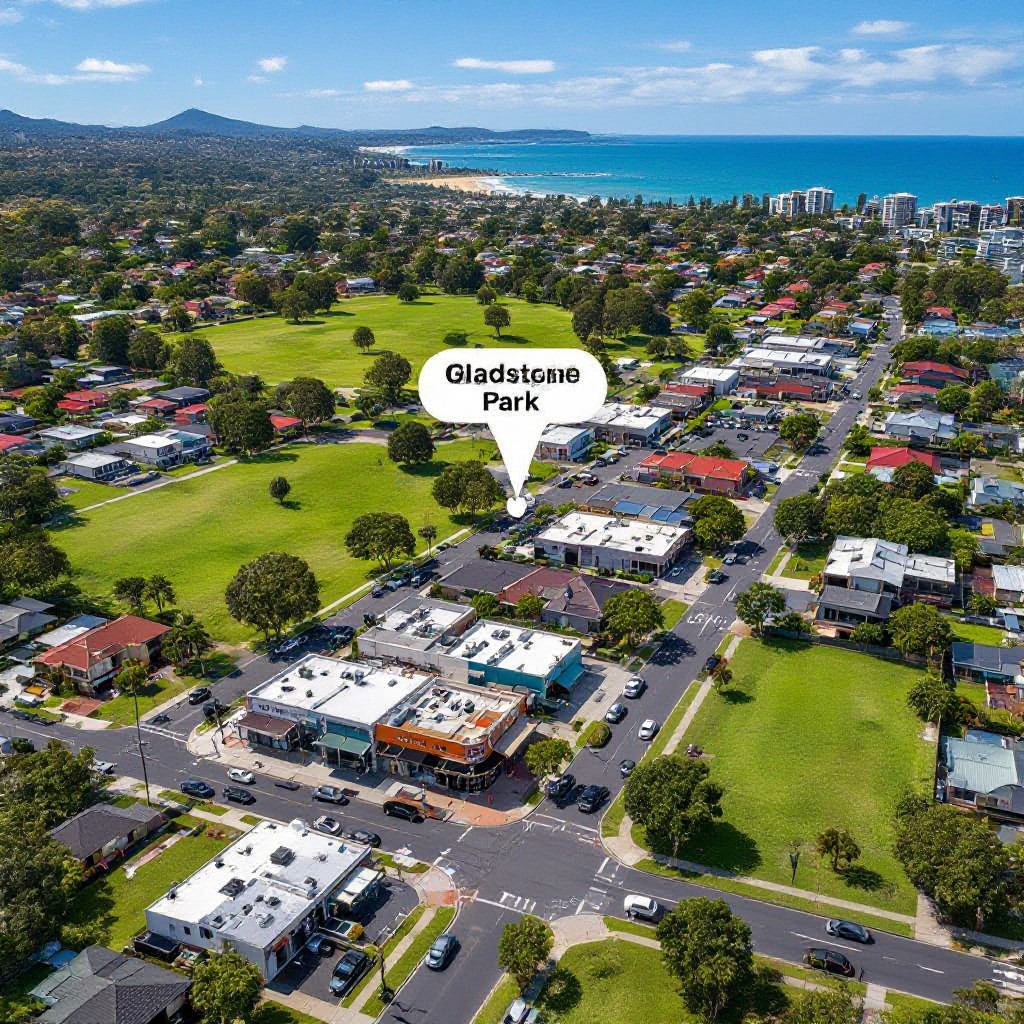 Gladstone Park suburb view