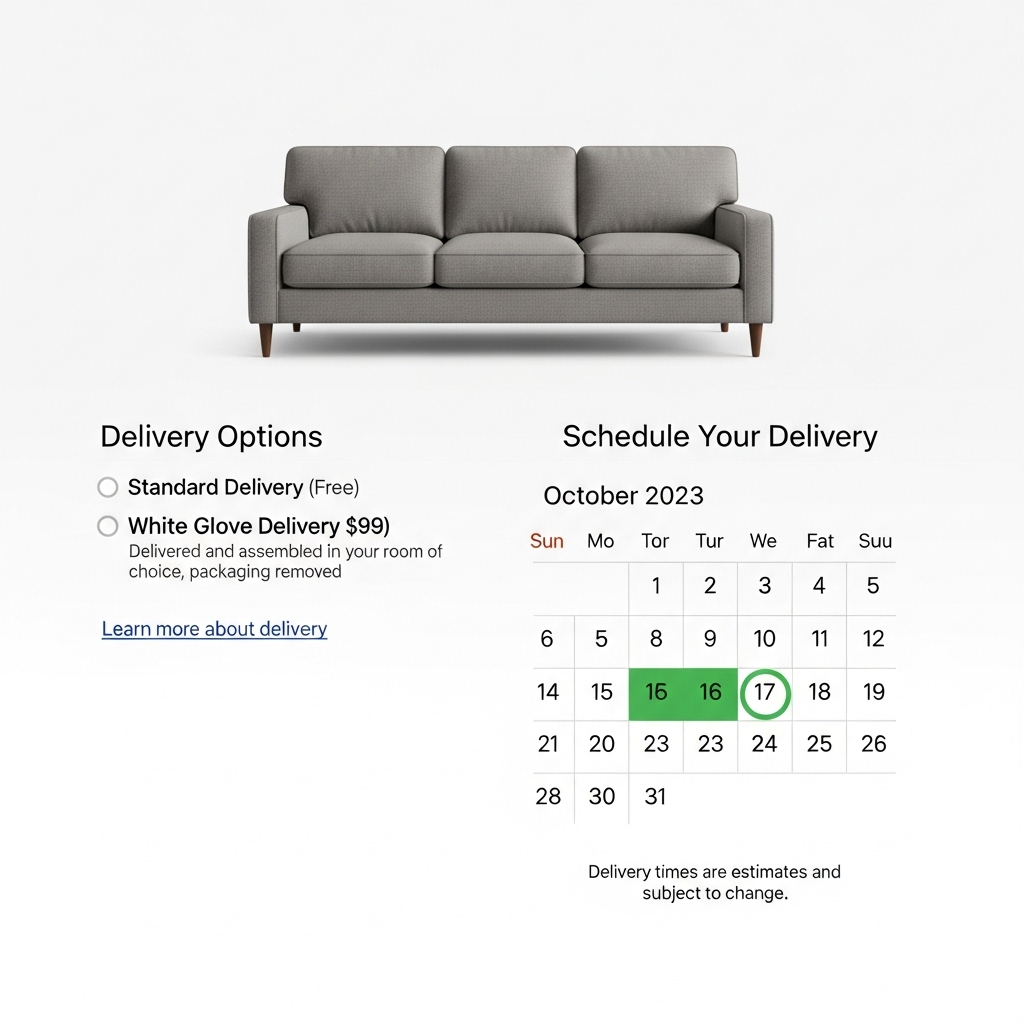 eCommerce product page