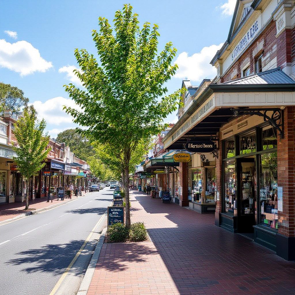 Healesville main street