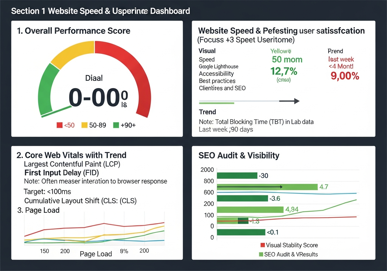 SEO audit dashboard for law firms