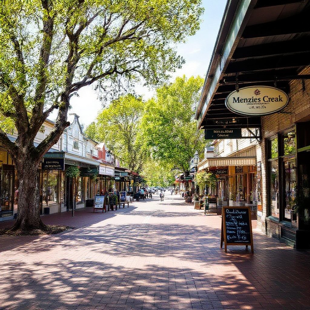 Menzies Creek main street