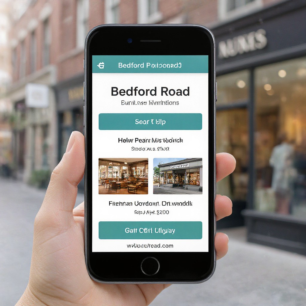 Bedford Road business website preview