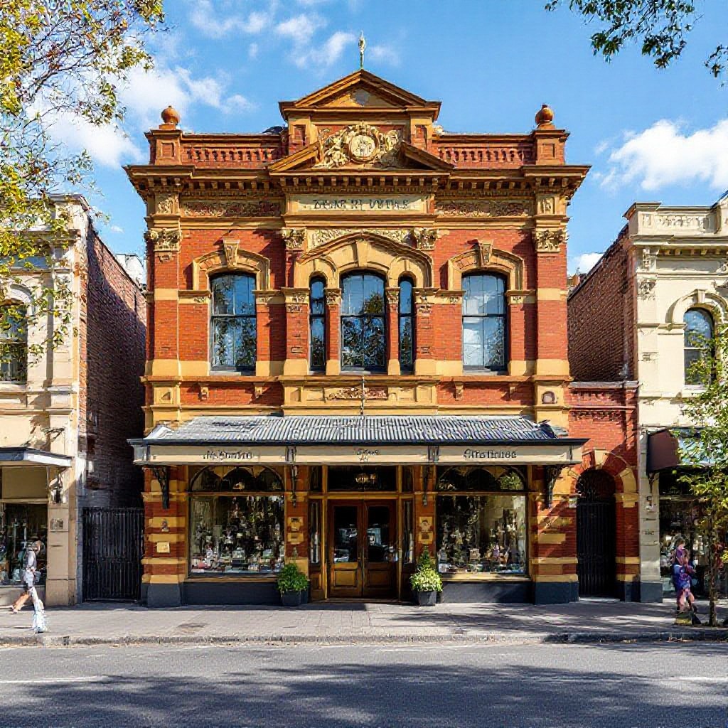 Yarraville building facade