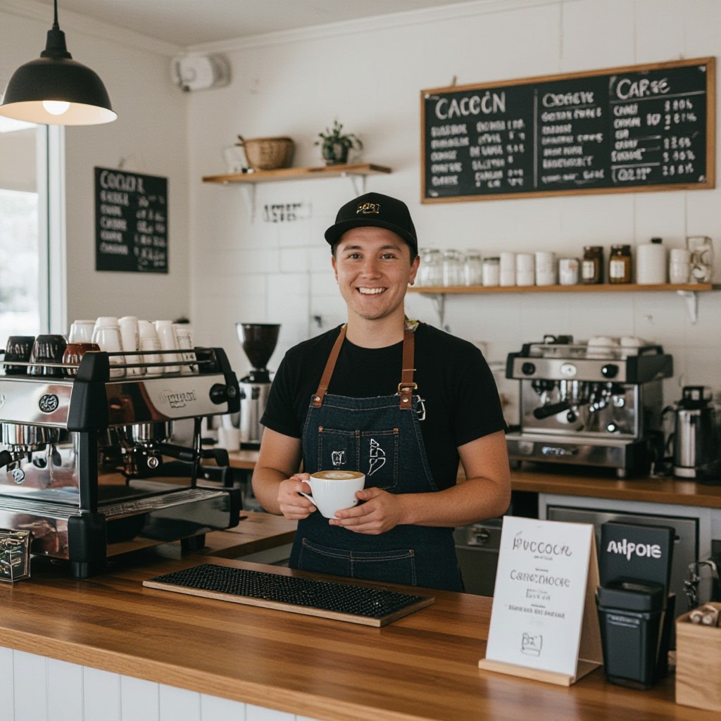 Macedon local business website example